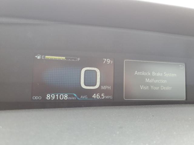 JTDL9RFU5K3003379 - 2019 TOYOTA PRIUS Կարմիր լուսանկար 9