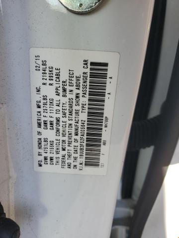 19UUB3F52FA005642 - 2015 ACURA TLX TECH WHITE photo 12