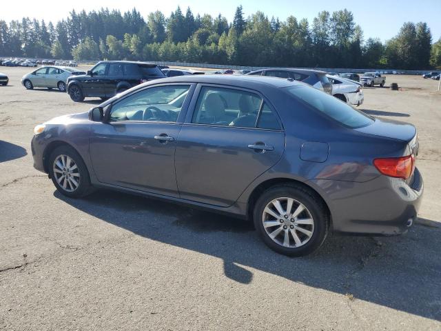 JTDBL40E499072122 - 2009 TOYOTA COROLLA BASE GRAY photo 2