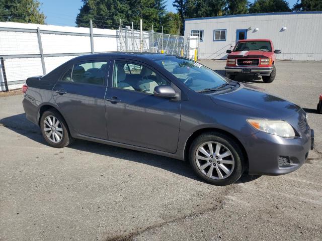 JTDBL40E499072122 - 2009 TOYOTA COROLLA BASE GRAY photo 4