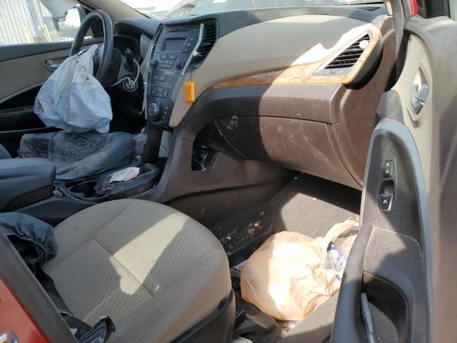 5XYZT3LB8FG275969 - 2015 HYUNDAI SANTA FE S RED photo 14