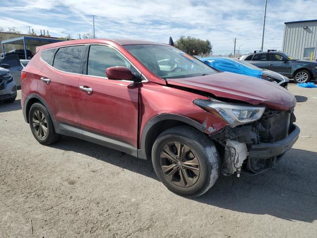 5XYZT3LB8FG275969 - 2015 HYUNDAI SANTA FE S RED photo 6