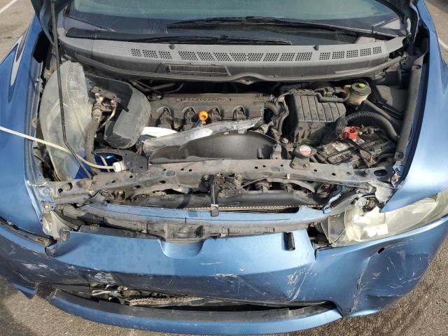 1HGFA16568L112197 - 2008 HONDA CIVIC LX BLUE photo 11