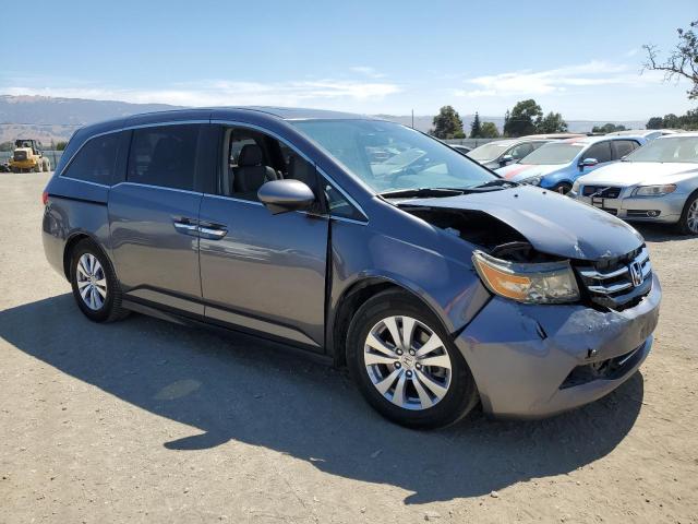 5FNRL5H63FB057114 - 2015 HONDA ODYSSEY EXL GRAY photo 4