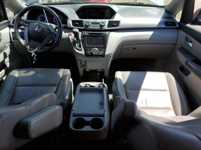 5FNRL5H63FB057114 - 2015 HONDA ODYSSEY EXL GRAY photo 8