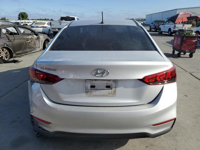 3KPC24A63ME153387 - 2021 HYUNDAI ACCENT SE SILVER photo 6