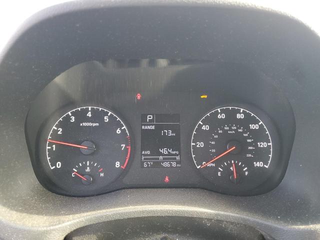 3KPC24A63ME153387 - 2021 HYUNDAI ACCENT SE SILVER photo 9