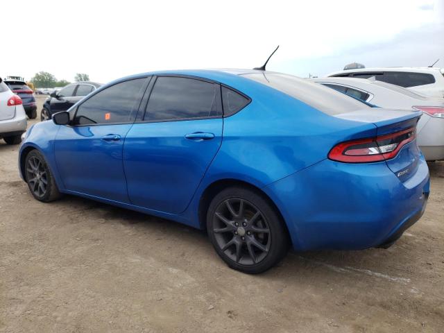 1C3CDFBBXFD301285 - 2015 DODGE DART SXT BLUE photo 2