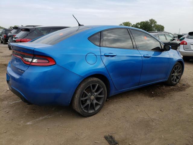 1C3CDFBBXFD301285 - 2015 DODGE DART SXT BLUE photo 3