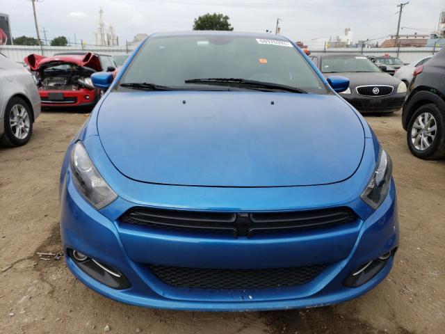 1C3CDFBBXFD301285 - 2015 DODGE DART SXT BLUE photo 5