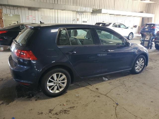 3VW217AU5FM070712 - 2015 VOLKSWAGEN GOLF BLUE photo 3