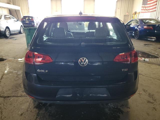 3VW217AU5FM070712 - 2015 VOLKSWAGEN GOLF BLUE photo 6