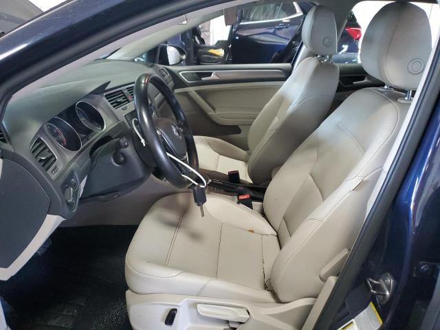 3VW217AU5FM070712 - 2015 VOLKSWAGEN GOLF BLUE photo 7