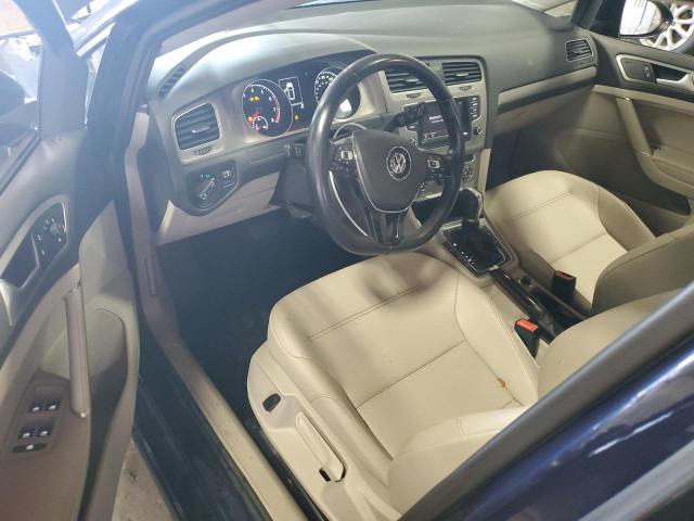 3VW217AU5FM070712 - 2015 VOLKSWAGEN GOLF BLUE photo 8
