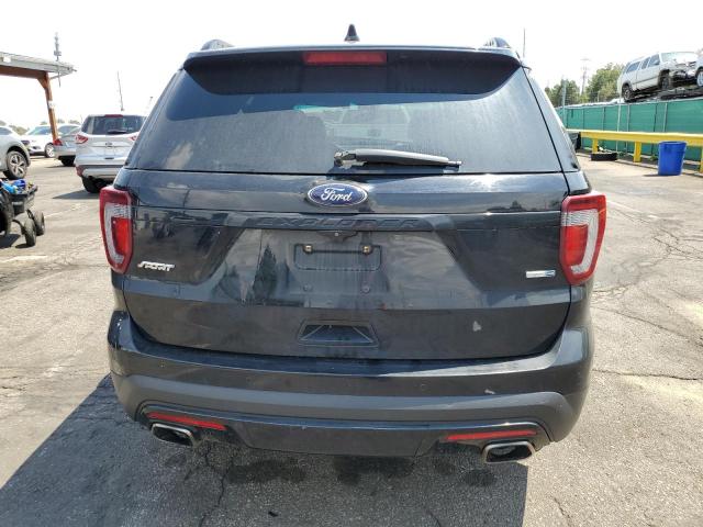 1FM5K8GT8GGC71674 - 2016 FORD EXPLORER SPORT Noir photo 6