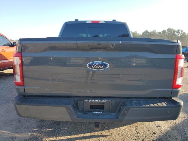 1FTEW1C51MFC11650 - 2021 FORD F150 SUPERCREW GRAY photo 6