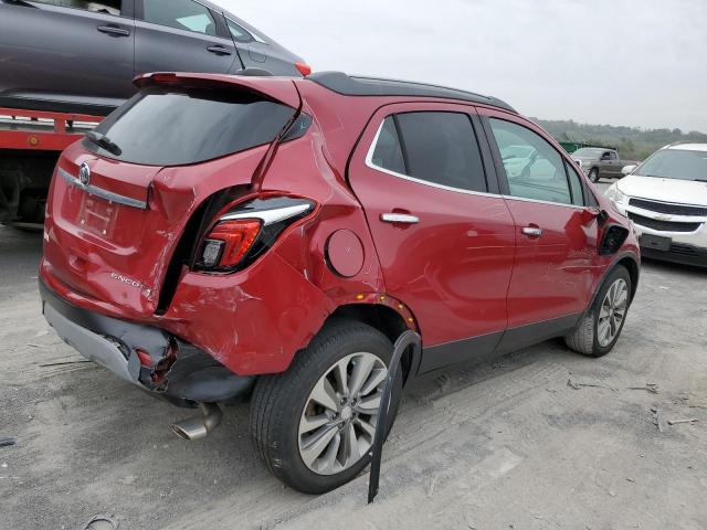 KL4CJASB6KB709273 - 2019 BUICK ENCORE PREFERRED RED photo 3