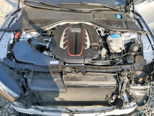 WAU2FAFC8HN064734 - 2017 AUDI S7 PRESTIGE SILVER photo 11