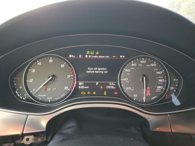 WAU2FAFC8HN064734 - 2017 AUDI S7 PRESTIGE SILVER photo 9