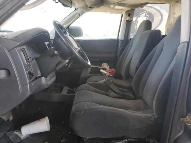 1D7HG48N04S601186 - 2004 DODGE DAKOTA QUAD SLT 灰色 照片 7