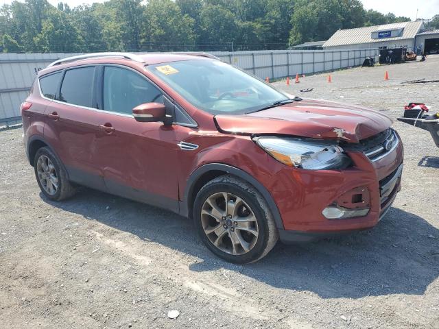 1FMCU9J95FUA19708 - 2015 FORD ESCAPE TITANIUM 橙色 照片 4
