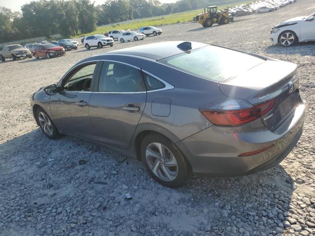 19XZE4F55LE001739 - 2020 HONDA INSIGHT EX GRAY photo 2