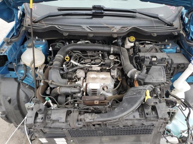MAJ3P1TE1JC237687 - 2018 FORD ECOSPORT SE BLUE photo 12