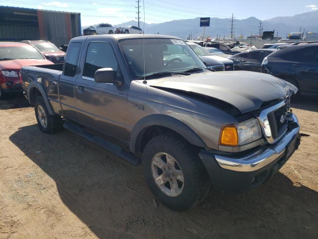 1FTZR45E04TA18821 - 2004 FORD RANGER SUPER CAB GRAY photo 4