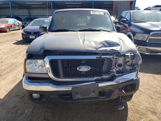 1FTZR45E04TA18821 - 2004 FORD RANGER SUPER CAB GRAY photo 5