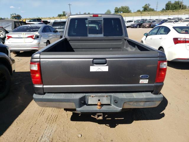 1FTZR45E04TA18821 - 2004 FORD RANGER SUPER CAB GRAY photo 6