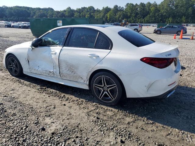 W1KAF4HB8RR202101 - 2024 MERCEDES-BENZ C 300 4MATIC WHITE photo 2