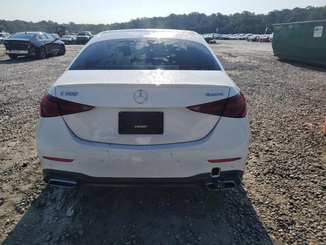 W1KAF4HB8RR202101 - 2024 MERCEDES-BENZ C 300 4MATIC WHITE photo 6