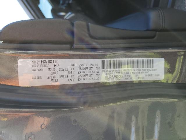 1C4RJFAG1HC897570 - 2017 JEEP GRAND CHER LAREDO GRAY photo 14