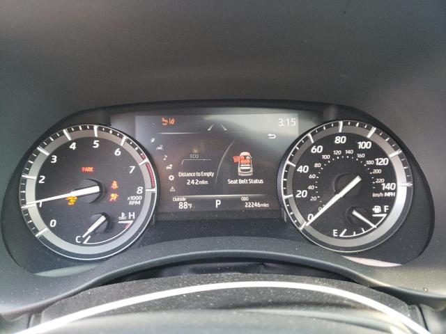 5TDGZRAHXMS534963 - 2021 TOYOTA HIGHLANDER XLE SILVER photo 9