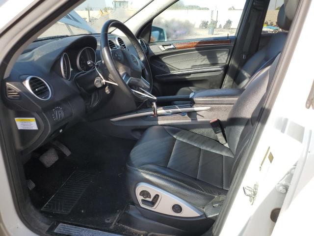 4JGBB8GB1BA715595 - 2011 MERCEDES-BENZ ML 350 4MATIC WHITE photo 7
