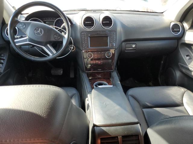 4JGBB8GB1BA715595 - 2011 MERCEDES-BENZ ML 350 4MATIC WHITE photo 8