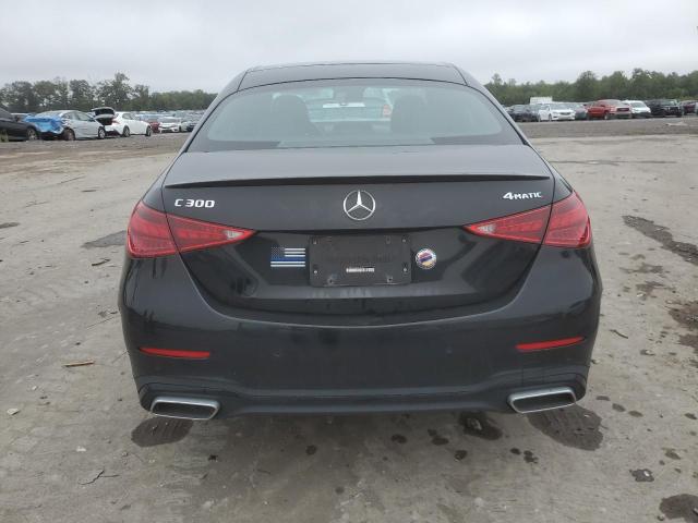 W1KAF4HB7NR048555 - 2022 MERCEDES-BENZ C 300 4MATIC BLACK photo 6