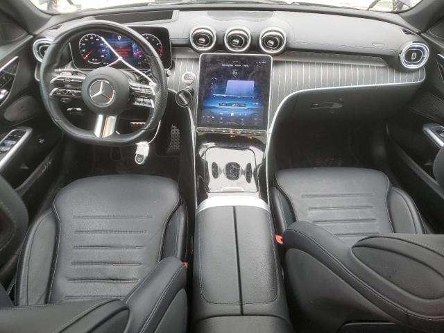 W1KAF4HB7NR048555 - 2022 MERCEDES-BENZ C 300 4MATIC BLACK photo 8