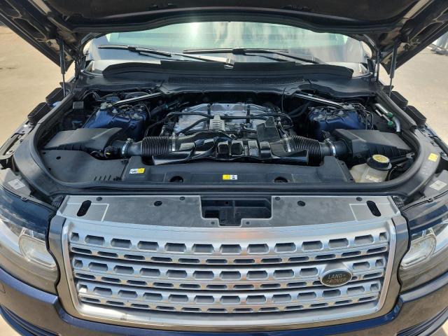 SALGS2FVXHA324515 - 2017 LAND ROVER RANGE ROVE HSE BLUE photo 11
