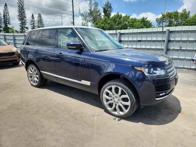 SALGS2FVXHA324515 - 2017 LAND ROVER RANGE ROVE HSE BLUE photo 4