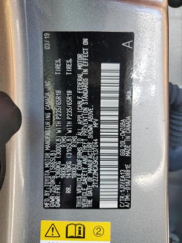 2T2ZZMCA5KC137044 - 2019 LEXUS RX 350 BASE GRAY photo 13