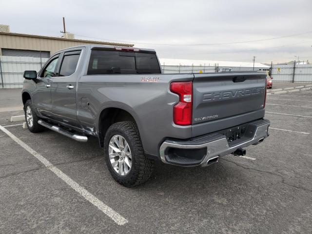 3GCUYGED9KG290333 - 2019 CHEVROLET SILVERADO K1500 LTZ GRAY photo 2