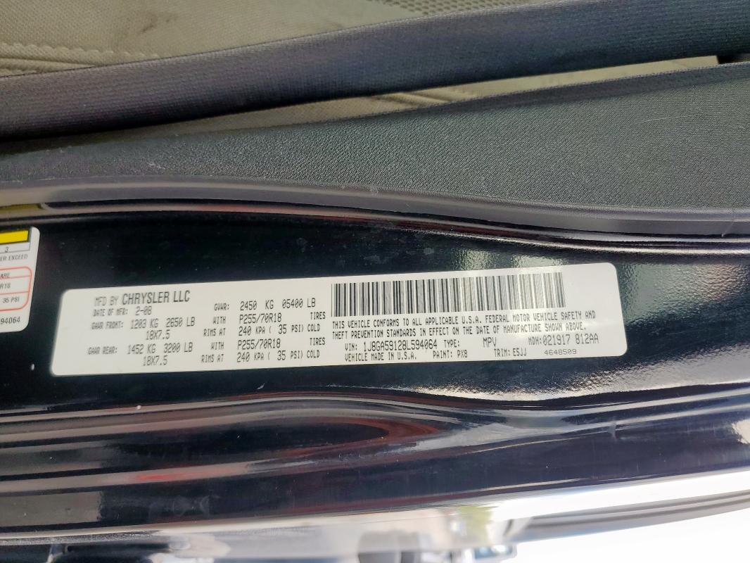 1J8GA59128L594064 - 2008 JEEP WRANGLER U SAHARA BLACK photo 13