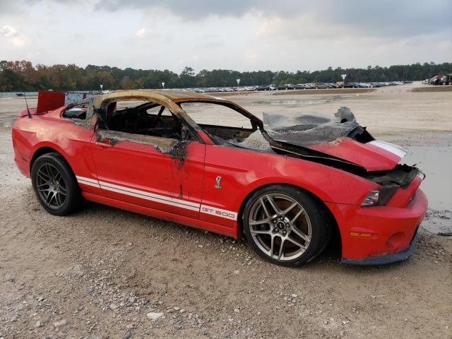 1ZVBP8JZXE5217160 - 2014 FORD MUSTANG SHELBY GT500 RED photo 4