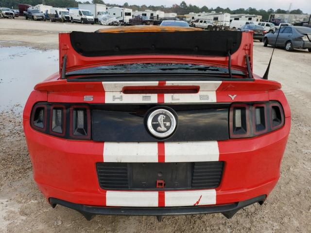 1ZVBP8JZXE5217160 - 2014 FORD MUSTANG SHELBY GT500 RED photo 6