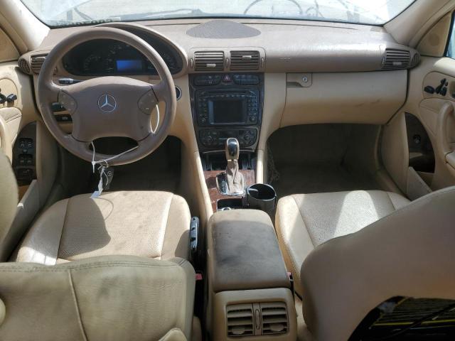 WDBRF64J53F397068 - 2003 MERCEDES-BENZ C 320 WHITE photo 8