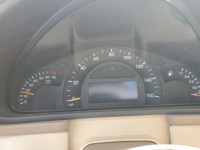 WDBRF64J53F397068 - 2003 MERCEDES-BENZ C 320 WHITE photo 9