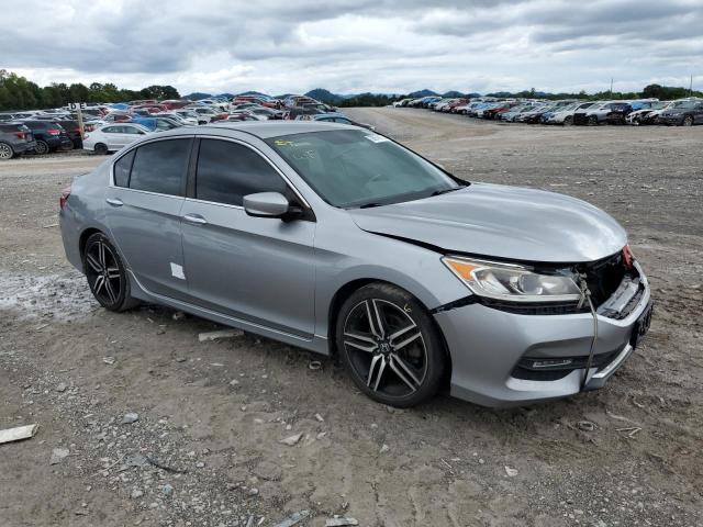 1HGCR2F58HA277570 - 2017 HONDA ACCORD SPORT SILVER photo 4