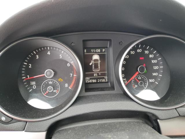 WVWDB7AJ8BW012196 - 2011 VOLKSWAGEN GOLF GRAY photo 9