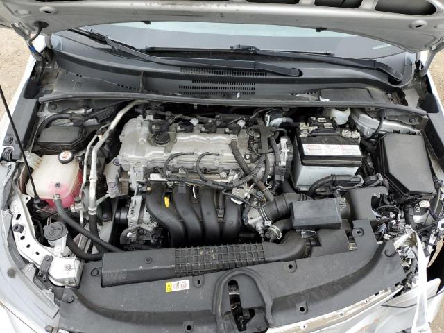 5YFEPRAE7LP049755 - 2020 TOYOTA COROLLA LE ვერცხლისფერი ფოტო 11
